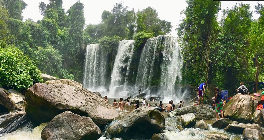 Full Day Banteay Srei & Waterfall & Beng Mealea Tour
