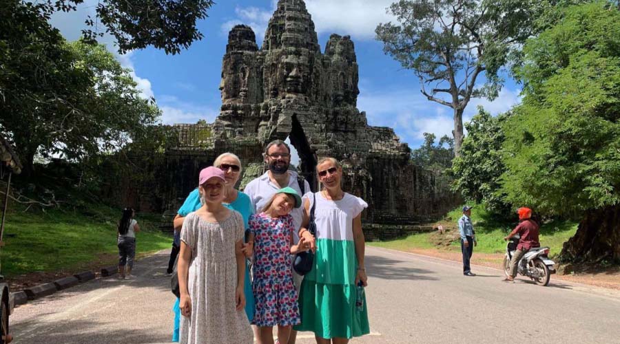 East gate of Angkor Thom