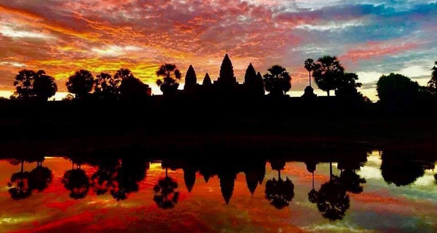 Angkor Wat at the dawn